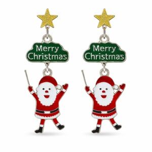 Cute Santa Earrings 🎅🏻